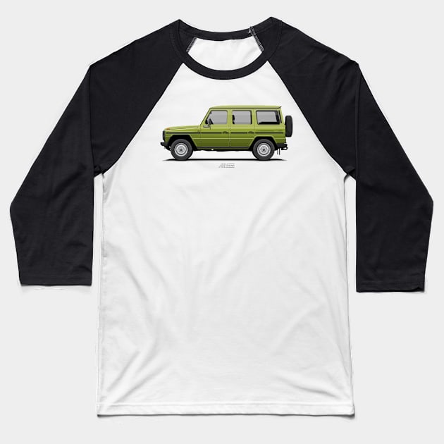 MB 300 GD LWB (W460) Agave Green Baseball T-Shirt by ARVwerks